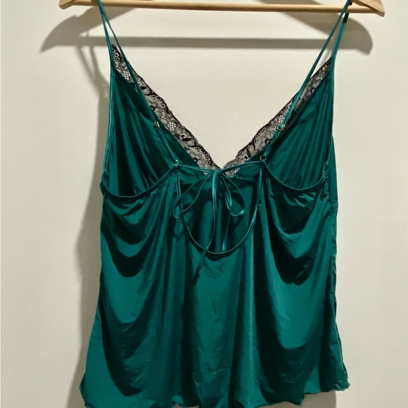 Whimsigoth Y2K Coquette Fairy Grunge Boho Babydoll Lace Slip Top Camisole L/XL - Picture 3 of 10